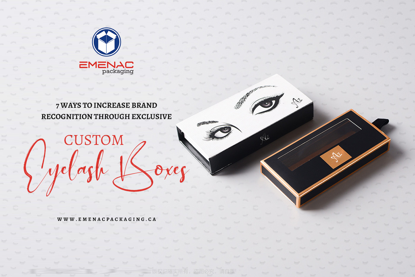 7 Ways To Increase Brand Recognition Through Exclusive Custom Eyelash Boxes